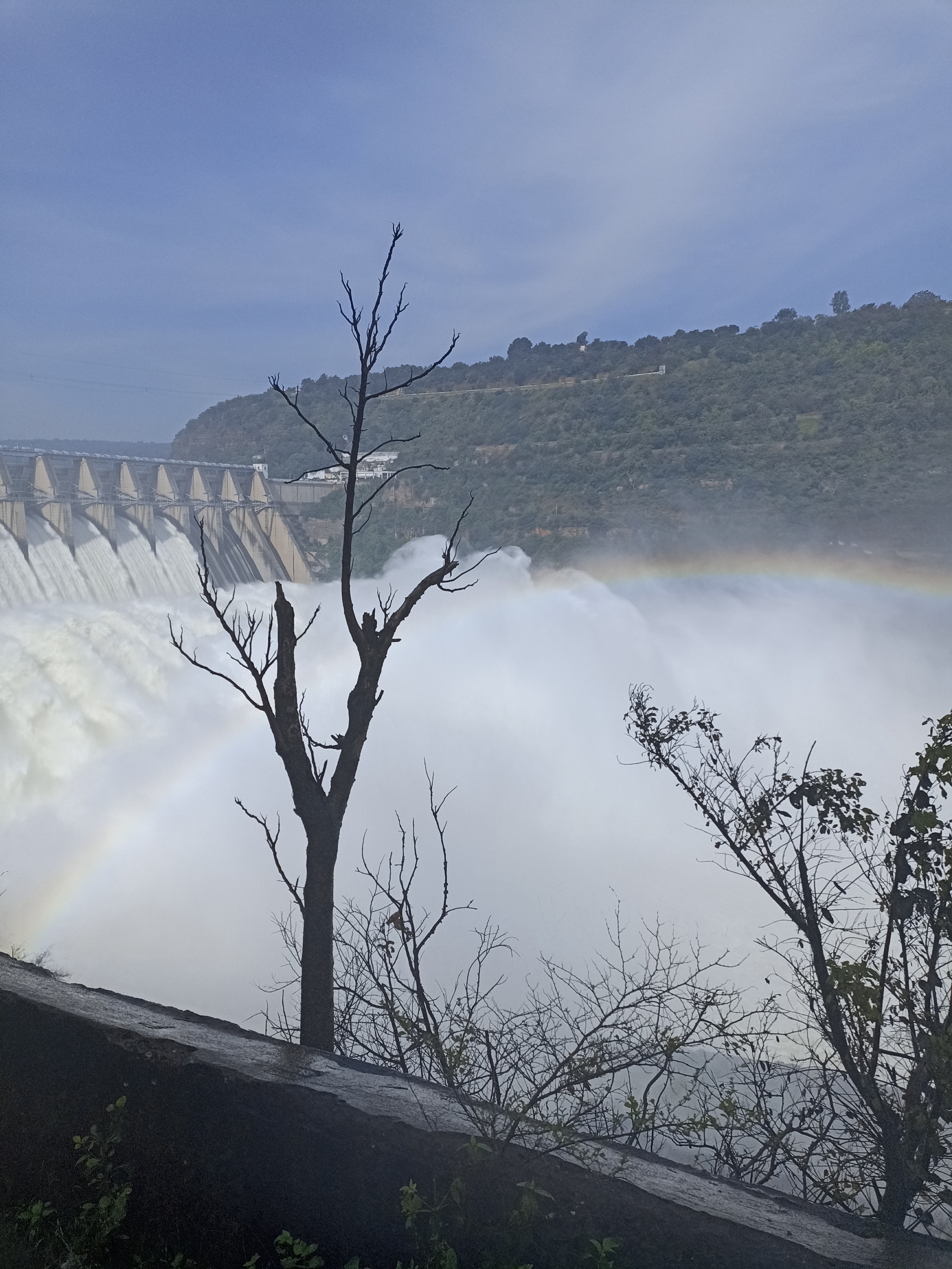 Rainbow scene srisailam